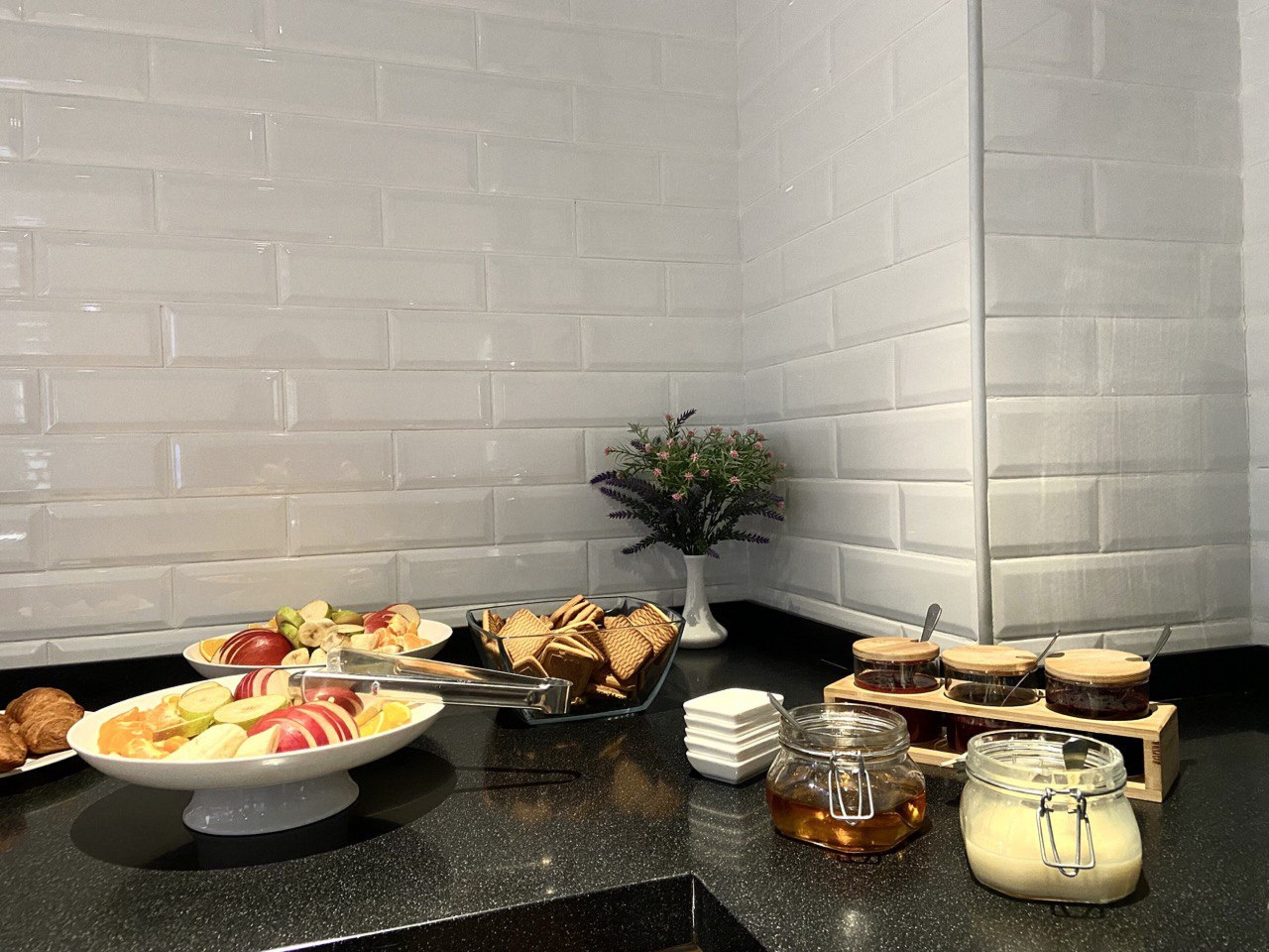 Free daily on-the-go breakfast 