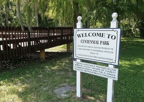 Enceinte de l’hébergement