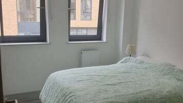 2 bedrooms, iron/ironing board, free WiFi, bed sheets