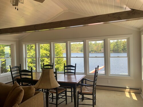 Maine Lake Cottage on Beech Hill Pond near Bar Harbor and Acadia National Park