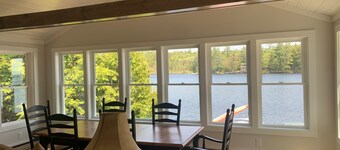 Maine Lake Cottage on Beech Hill Pond near Bar Harbor and Acadia National Park