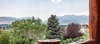 Family Reunion Lodge | Mountain Views! Hot Tub