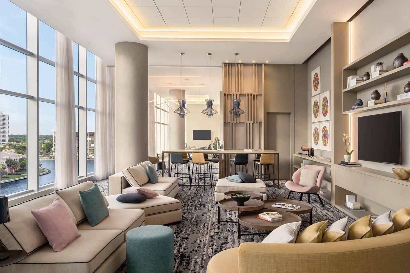 Área de sala de estar