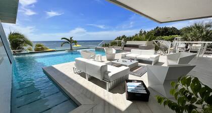 Newly Expanded! Lavish & Exclusive Beachfront Mansion.