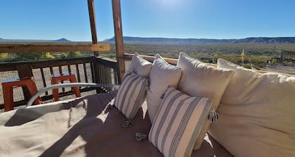 Epic star gazing & 360 views of Big Bend high desert.