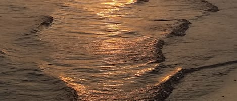 Nära stranden och strandhanddukar