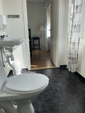 Basic Room, 2 Bedrooms, City View | Bathroom | Hair dryer, towels