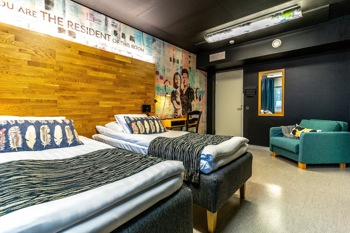 Economy-Doppelzimmer | Hochwertige Bettwaren, Betten mit Memory-Foam-Matratzen