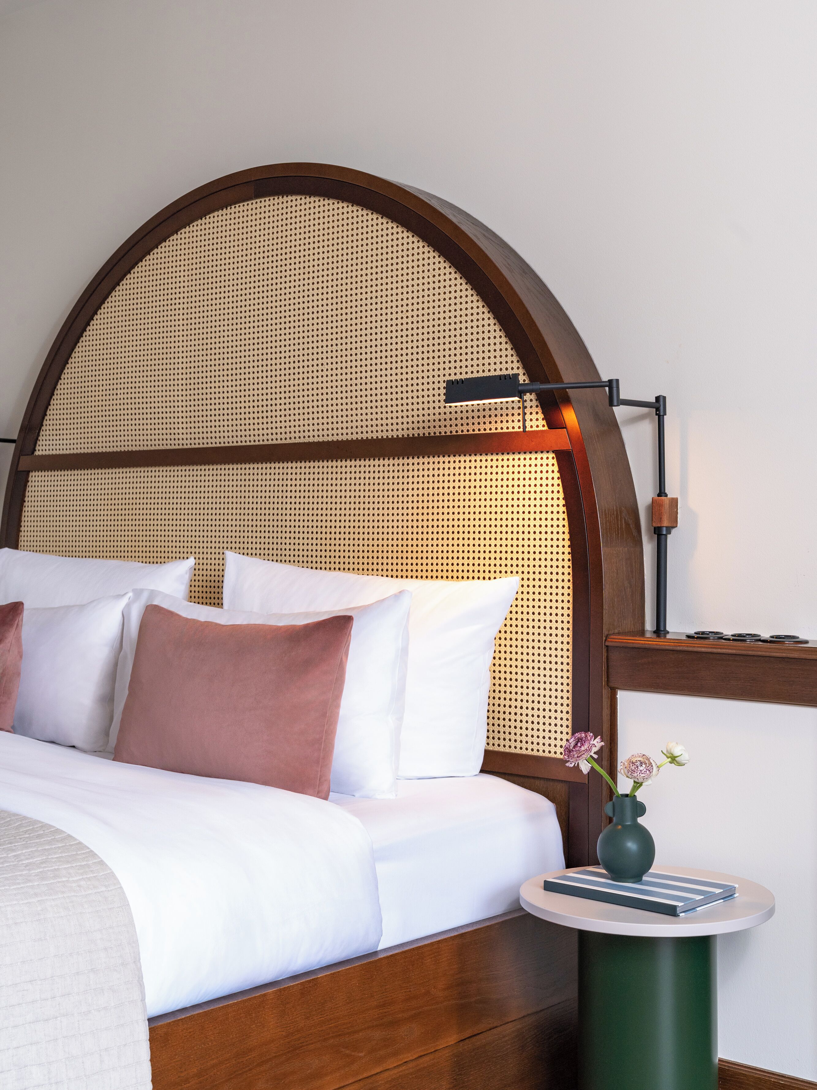 Premium bedding, memory-foam beds, in-room safe, desk