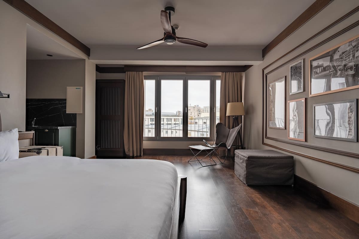 Grand Studio, Kitchen | 1 bilik tidur, peralatan tempat tidur premium, busa memori