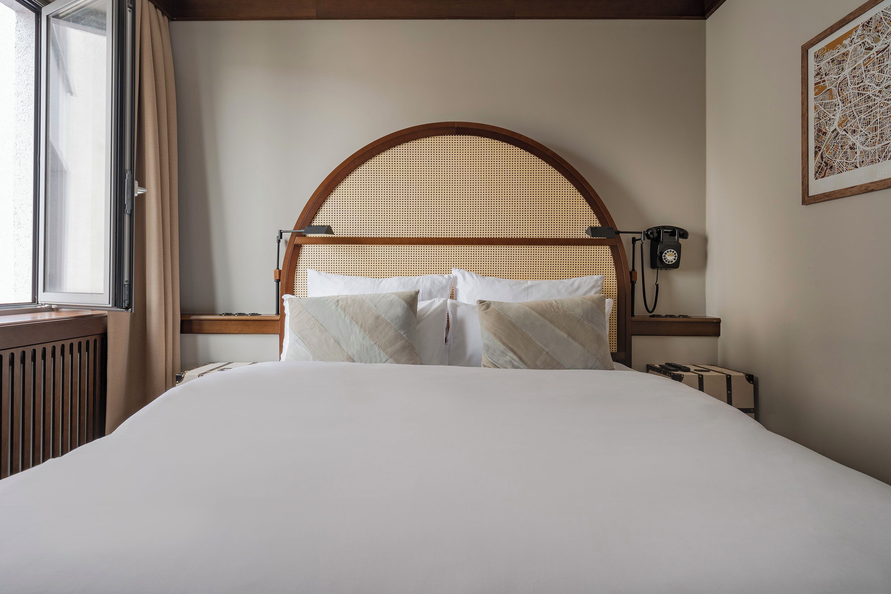 Extra Large Room, Separate Living Area | Premium bedding, memory foam beds, in-room safe, desk