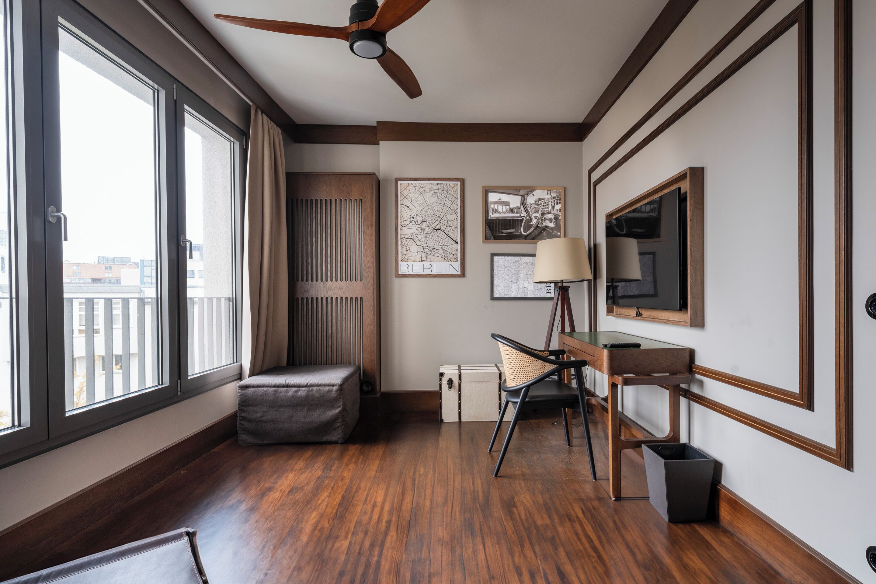 apartment, 1 queen bed with sofa bed | living area | 43-inch smart tv with digital channels, tv