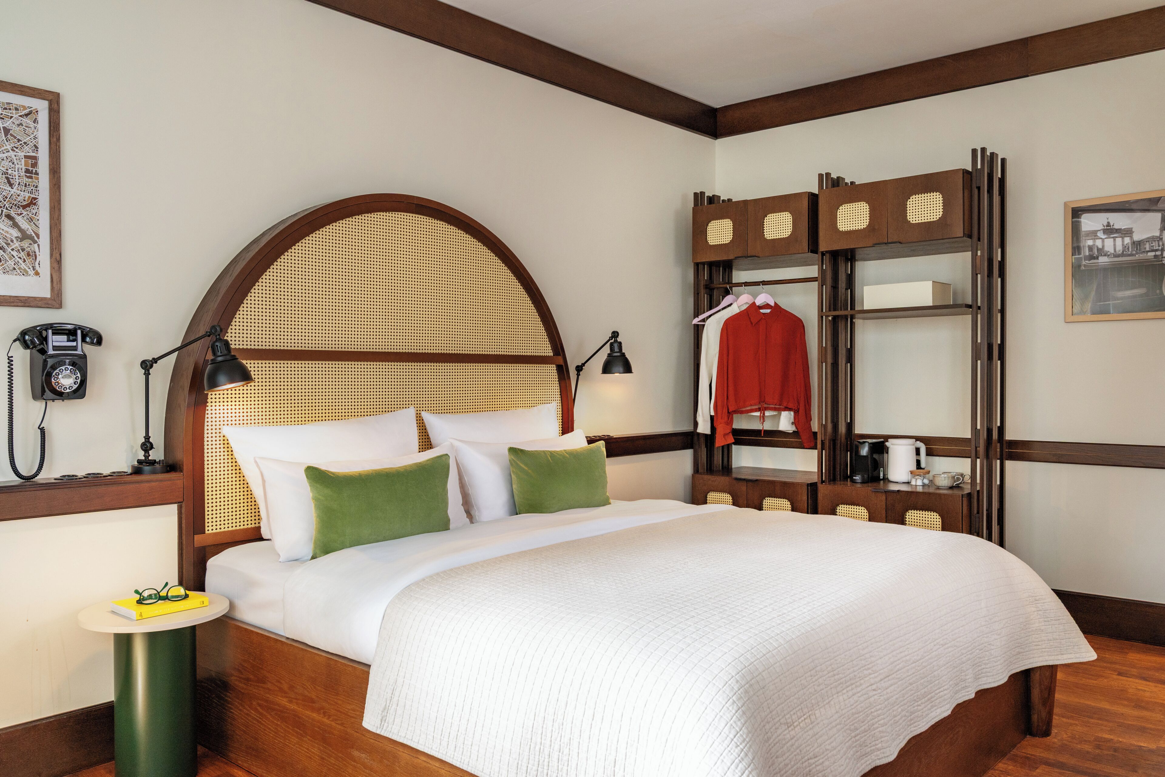 Premium bedding, memory-foam beds, in-room safe, desk