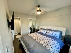 2 chambres, fer et planche à repasser, Wi-Fi gratuit, draps fournis