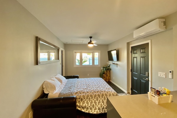 1 makuuhuone, silitysrauta/-lauta, ilmainen Wi-Fi, vuodevaatteet