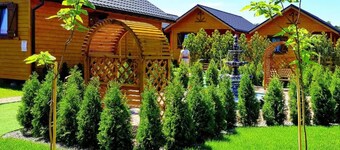 Chalet by Baltic Sea near Wiselka Lake