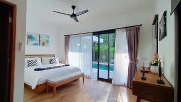 Vila, 2 quartos | Vista do quarto