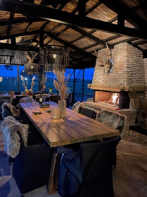 Restauration en plein air