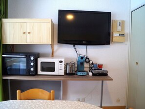 Interior - Bright studio in Pra Loup 1500 for 4/5 people, easy ski lift access (Pra-Loup)