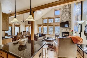 TV, caminetto, monitor per computer, stampante