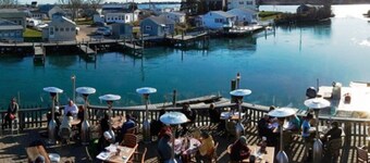 Waterfront Salt Pond House, water view and dock