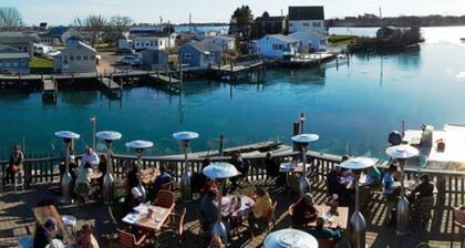 Waterfront Salt Pond House, water view and dock