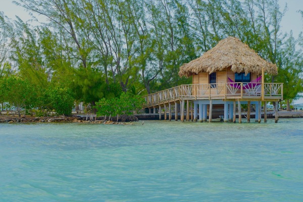 Thatch Caye Bungalow Water View 2_0