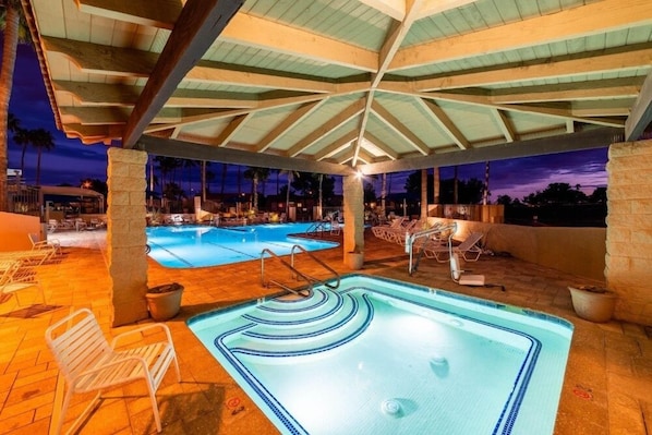 House, 2 Bedrooms | Pool | A heated pool