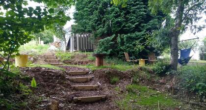 Pilgrims Shepherd's Hut - Goosewell Glynn Glamping