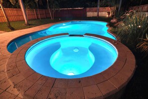 Uppvärmd pool