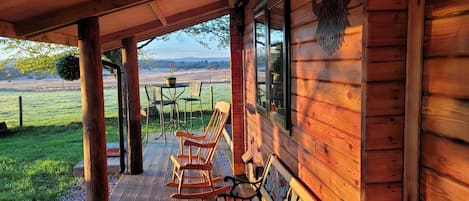 Chalet rustique | Balcon