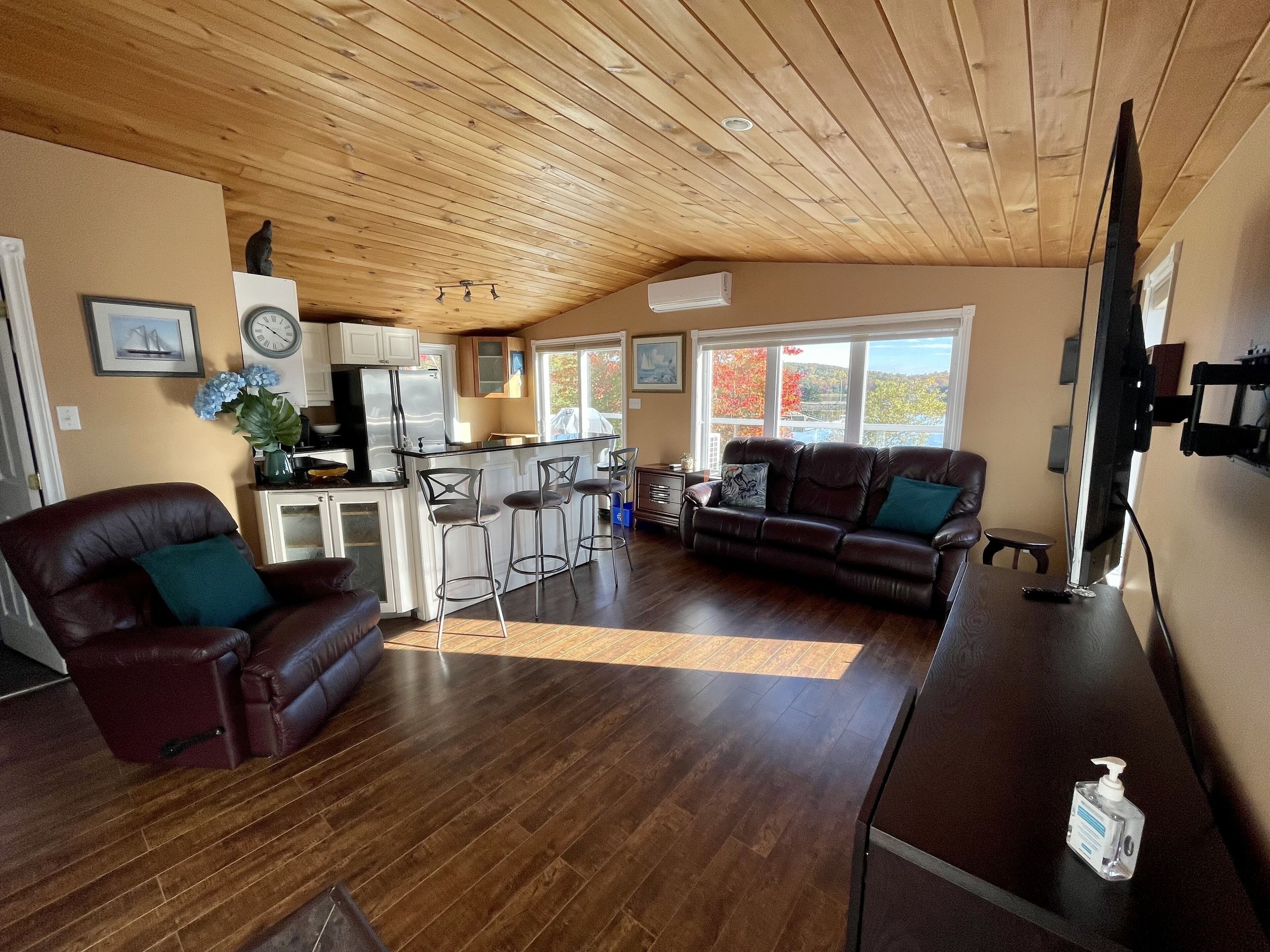 Smart-tv, pejs, kontorer