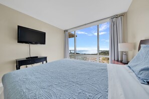 2 bedrooms, iron/ironing board, free WiFi, bed sheets - Watermark - Luxury 2BD/2BA/1PA on 30th floor with an Ocean View! (Honolulu)