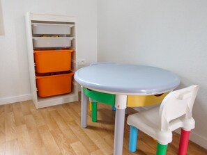Children's area - Cottage du Phare, 3 bedrooms & garden, rated 3 stars (Cayeux-sur-Mer)