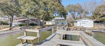 Deep Water Lakefront Home w/ Private Dock