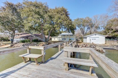 Deep Water Lakefront Home w/ Private Dock