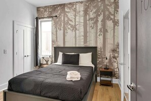 3 bedrooms, iron/ironing board, travel cot, WiFi