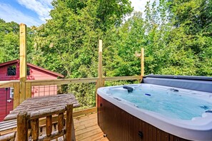 Bain à remous extérieur