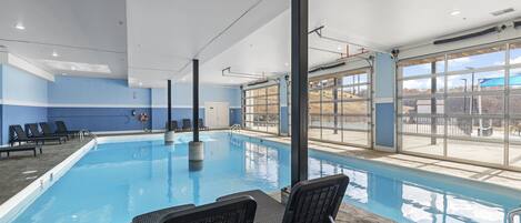 Piscine intérieure, piscine chauffée