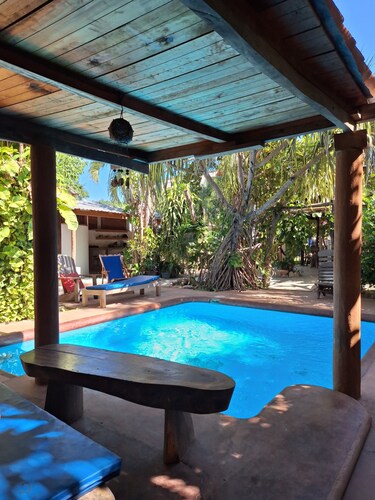 Cabana Areca at Cabanas Maracuya minutes from the beach