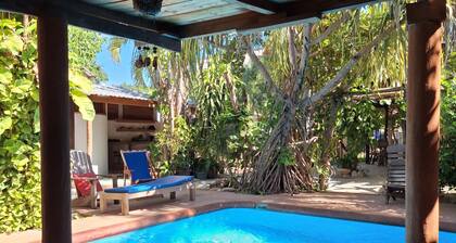 Cabana Areca at Cabanas Maracuya minutes from the beach