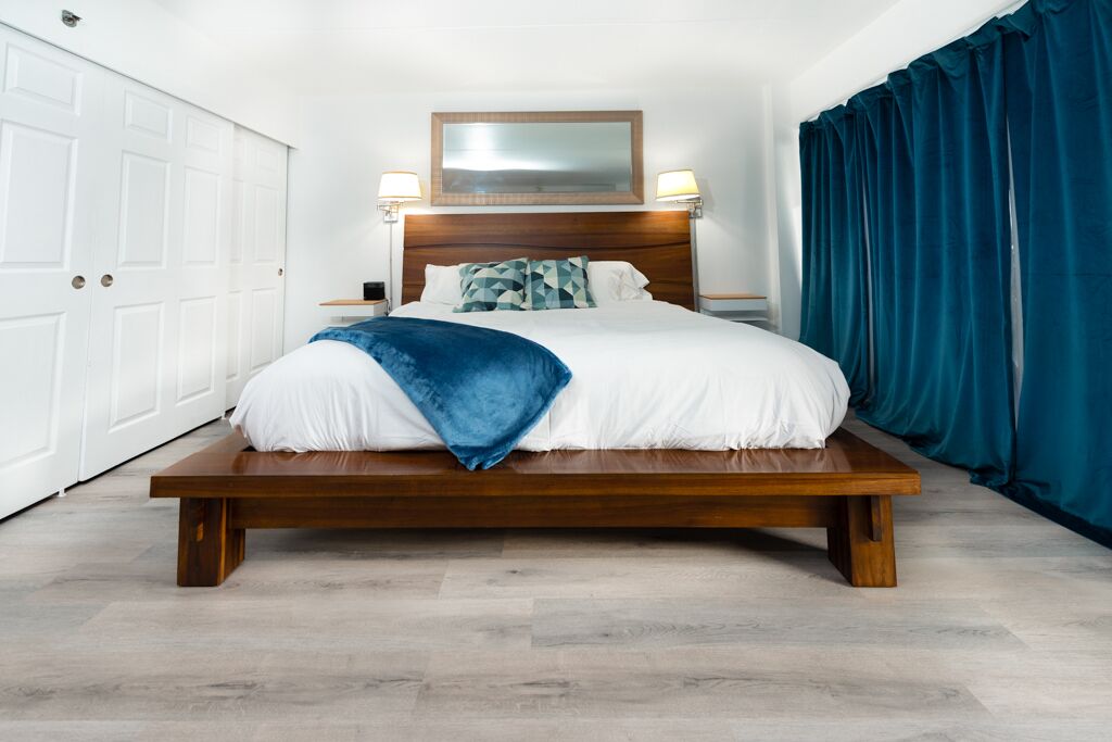 1 bedroom, iron/ironing board, travel crib, free WiFi