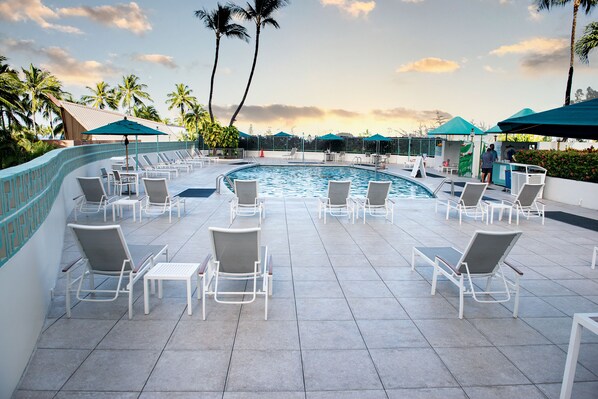 Außenpool, beheizter Pool