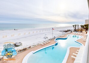 Pool - Heated Pool. 3rd floor. Ocean House II Book now! (Gulf Shores)