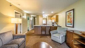 TV, fireplace, DVD player - Wisconsin Dells | Friends Lake Getaway | Pool + Lake | 2BR (Lake Delton)