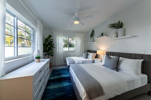 2 bedrooms, iron/ironing board, free WiFi, bed sheets - KeyWest suite 2BD/1BA SoBe walk to LincolnRD & Bay (Miami Beach)
