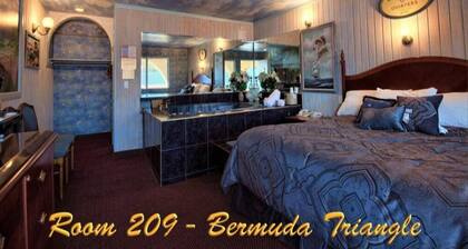 1 King Bed Jetted Tub Non-Smoking(Theme3 - Swimmers Paradise or Tahiti)