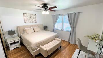 3 soverom, strykejern/-brett, wi-fi (inkludert) og sengetøy