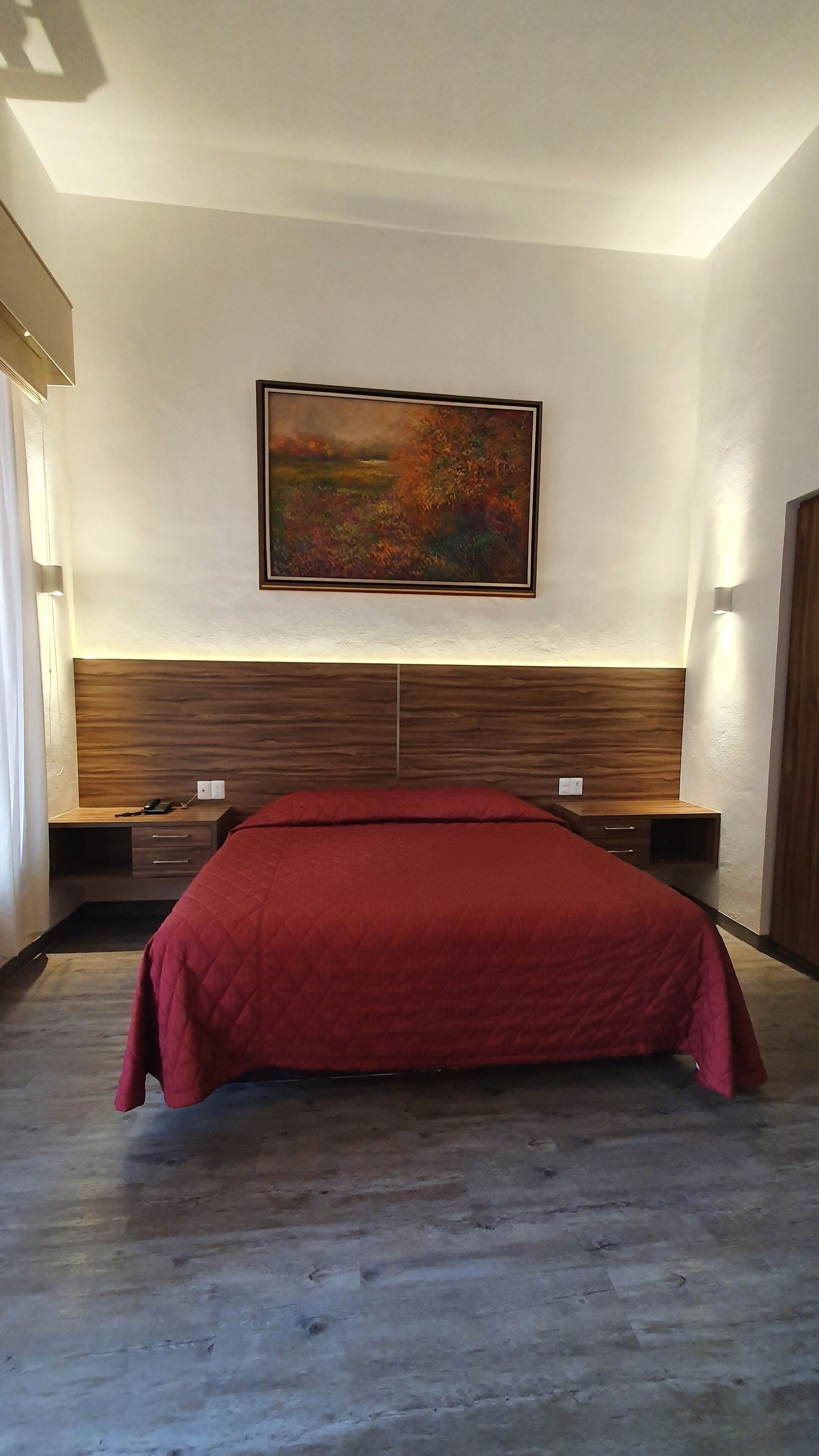 luxury room, 1 king bed, non smoking | in-room safe, desk, laptop workspace, blackout curtains