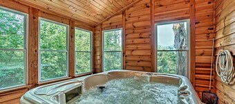 Mountain Retreat w/ Decks, Hot Tub, & Games!